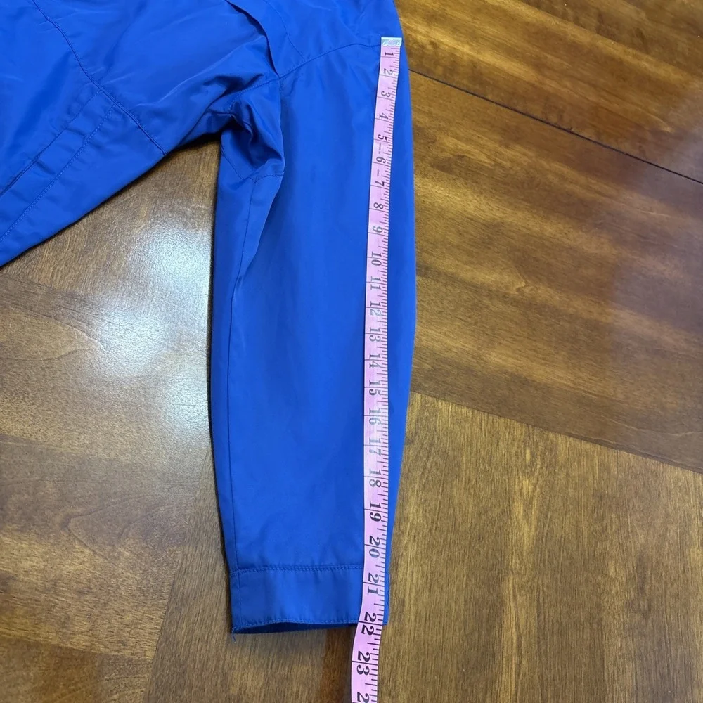 Gap‎ Boys Blue Hooded Zip Rain Jacket XXL 14-16
